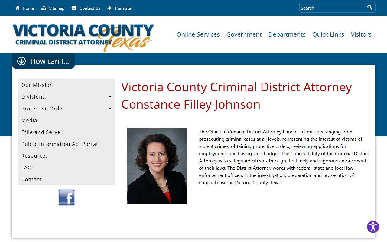 Victoria County District Attorney court records after arrest source